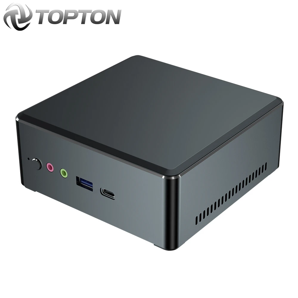 Topton Топ продажа мини ПК AMD Ryzen R5 3550H R7 2700U Vega 10 Графический домашний офис игровой