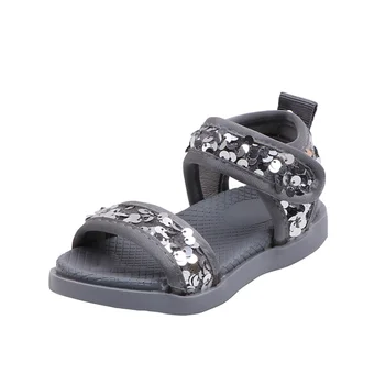 

Summer Girls Leather Sandals for Baby Flat Children Beach Shoes Kids Sports Soft Non-slip Casual Toddler Sandal 1-8 years