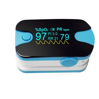 

Finger Pulse Oximeter Monitor ,Oximetro Spo2 Blood Oxygen Saturation SPO2 PR PI Respiration Rate Monitor