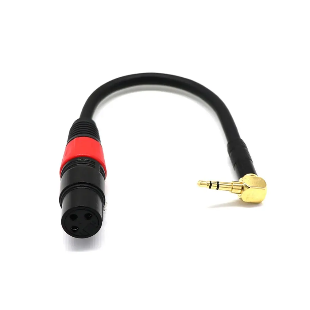 

Audio2000's C14001 1Ft 1/4" TRS Right Angle to XLR Male Cable