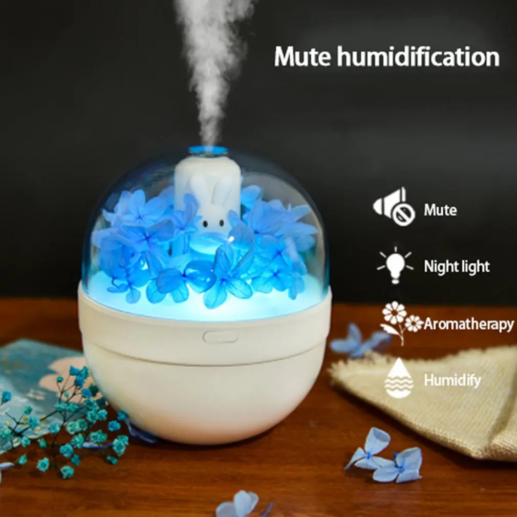 Humidifier Flower Aromatherapy Oil Humidifier Essential Oil Diffuser