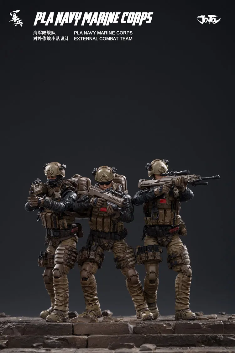 JOYTOY военные 1/18 китайские пла ВМФ спецназ военные фигурки для фанатов коллекция