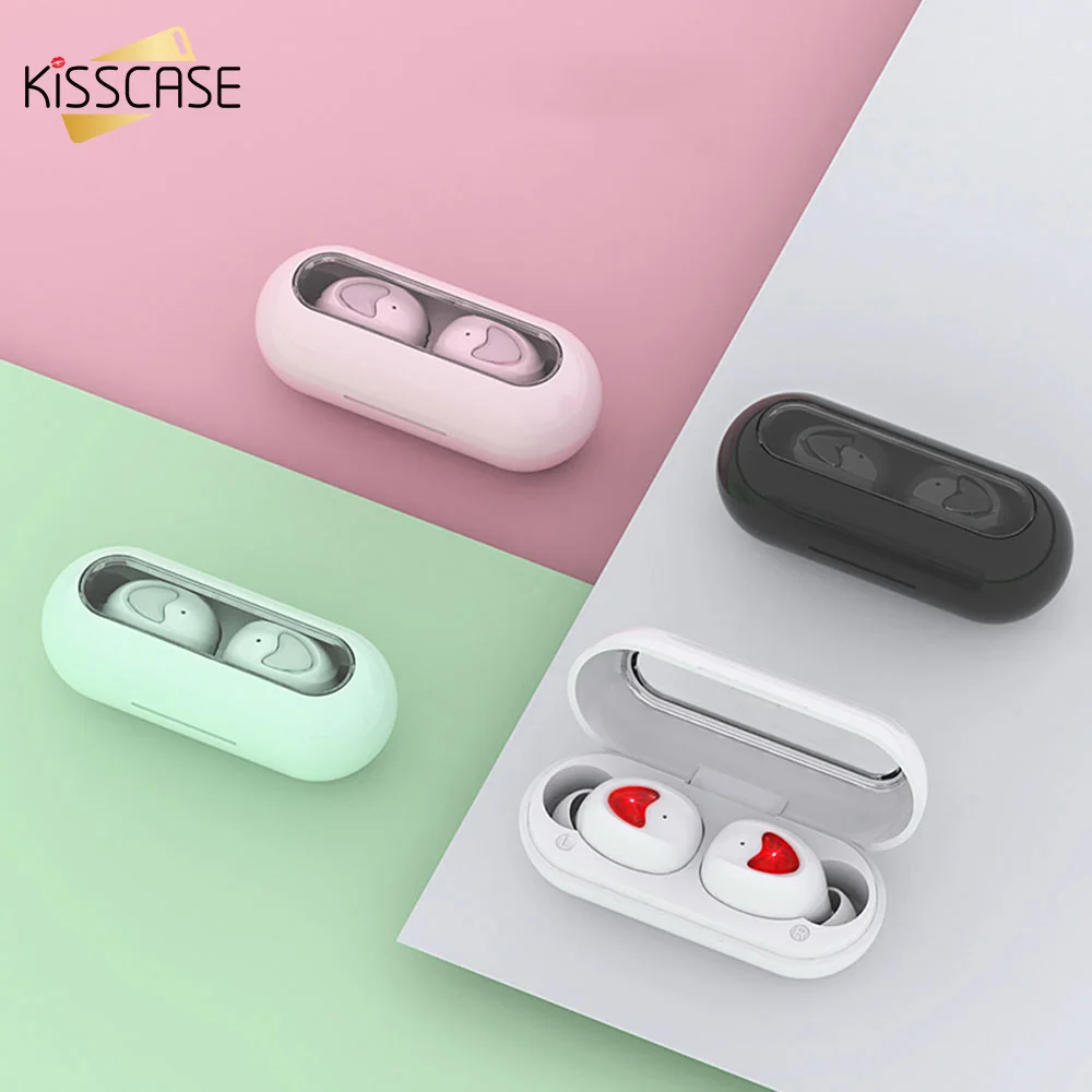 KISSCASE TWS беспроводные наушники для мобильного телефона Bluetooth громкая связь