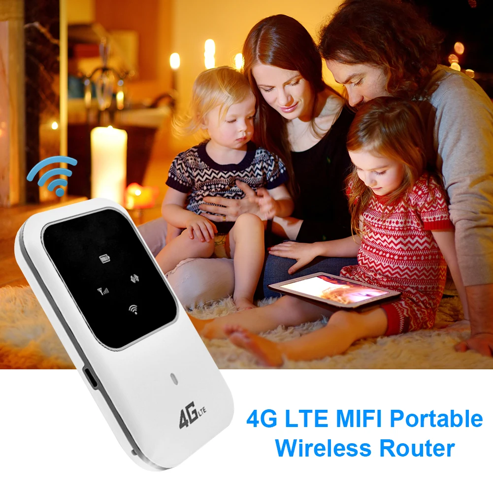 Roteador sem fio 4g lte, portátil, carro,