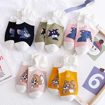 

Cute Cartoon Animal Funny Socks Kawaii Colorful Ankle Socks Women Harajuku Skarpetki Sokken Femme Happy Calcetines Mujer Gift