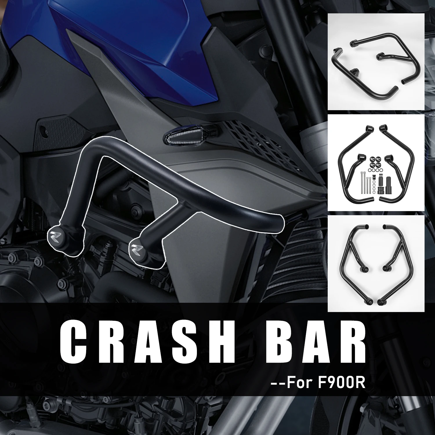 

Motorcycle Lower Engine Guard Crash Tank Bar Bumper Fairing Frame Protector For BMW F900R F900XR F 900 F900 R XR 2020 2021