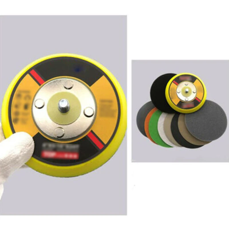 4 Action Random Orbital Sanding Pad Air Pneumatic Sander Grinder Tool Prop New