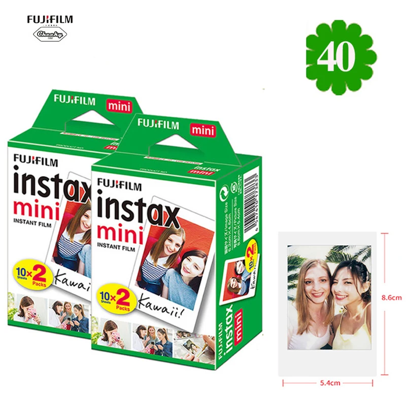 40 Sheets Фотоальбом для Fujifilm Instax Mini квадратная пленка Instax mini 9 8 для камеры Polaroid Fujifilm Instax Mini 7s 10-200 Shee - Цвет: 40 Sheets