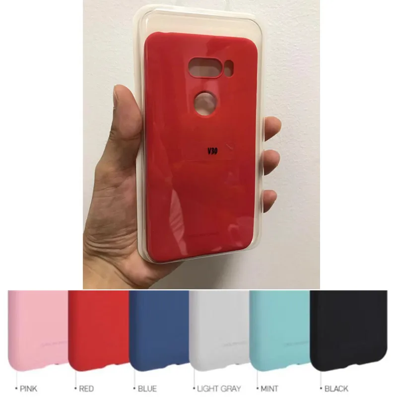 

great quality Soft silicon Feeling Jelly Matte Rubber Case cover for LG Q7 Q6 V30 V40 V50 G6 G7 G8 originalMOLAN CANO from Korea