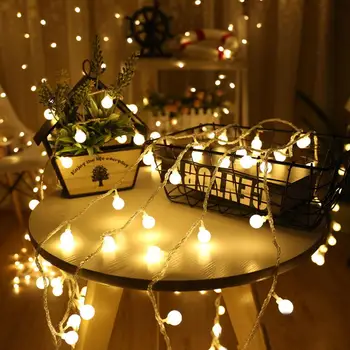 

Waterproof Fairy LED Ball String Lights Wedding Home Party Festival Decoration