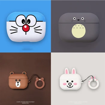 

Case For Airpods Pro Case Cartoon SiliconeWireless Bluetooth Case for airpod Pro3 Cover Case For Apple AirPods Pro Fundas Coque