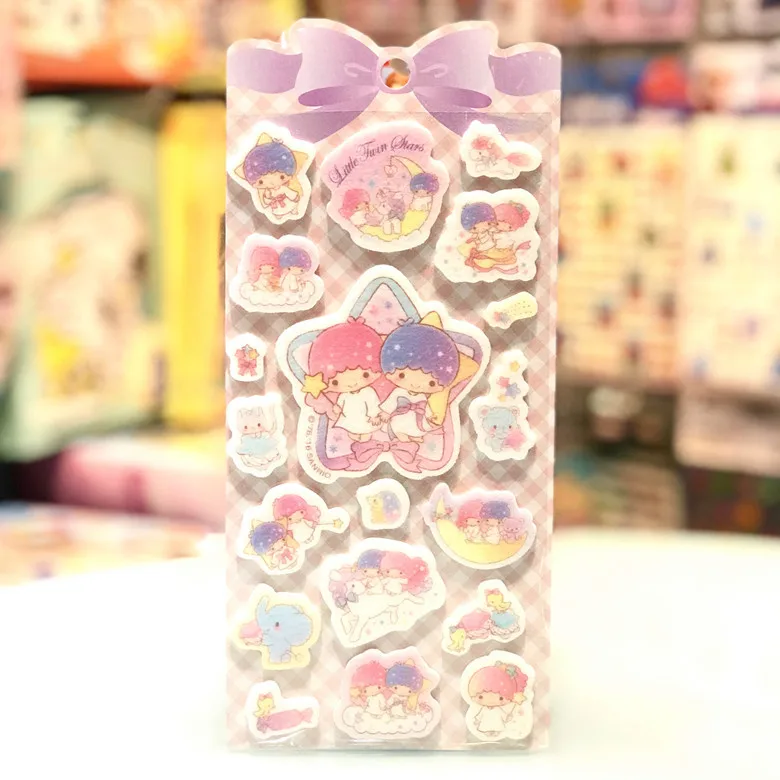 40 пакетов/лот ткань pompurin моя мелодия маленькие Две звезды sticker oroll стикер s stikers игрушечный Единорог стикер мультяшка плитка блокнот