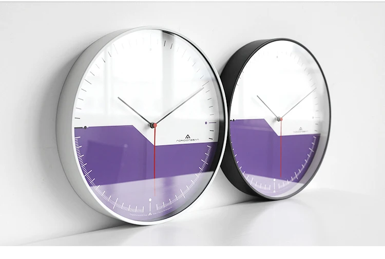 Nordic Large Wall Clock Metal Living Room Silent Modern Simple Luxury Wall Watch Mechanism Hidden Stash Reloj Cocina Decor SC319