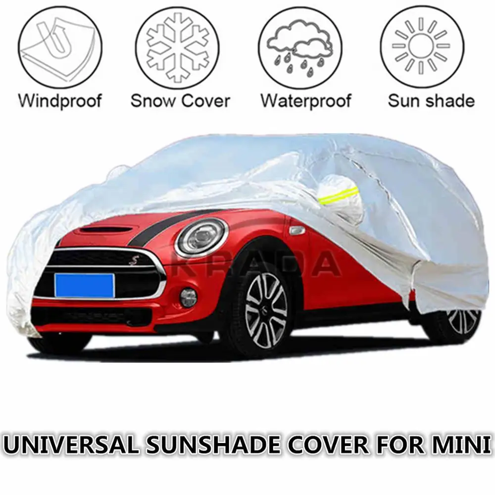 1x Универсальный чехол на лобовое стекло автомобиля для BMW Mini Cooper Countryman