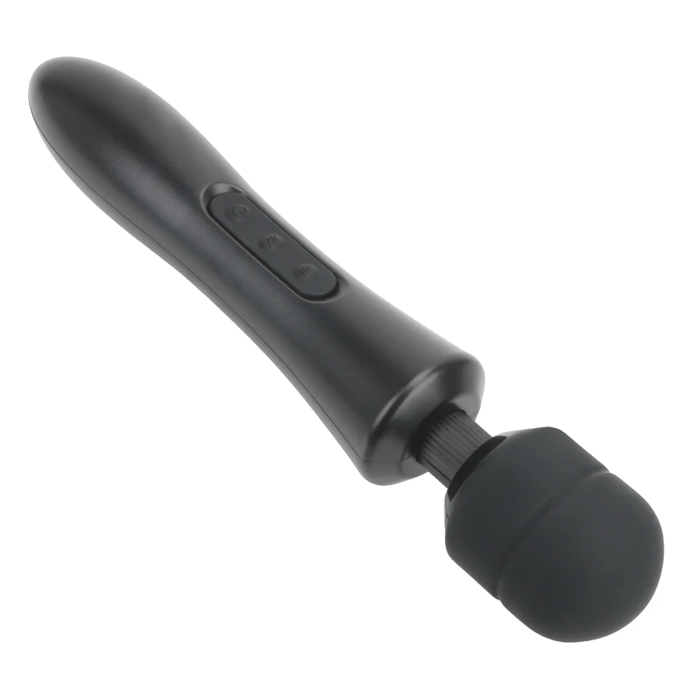Potente vibratore a bacchetta magica, giocattoli sessuali per donne, enorme testa AV Rod, 20 frequenze, 8 velocità, massaggio corporeo, vibrato_voghion.com