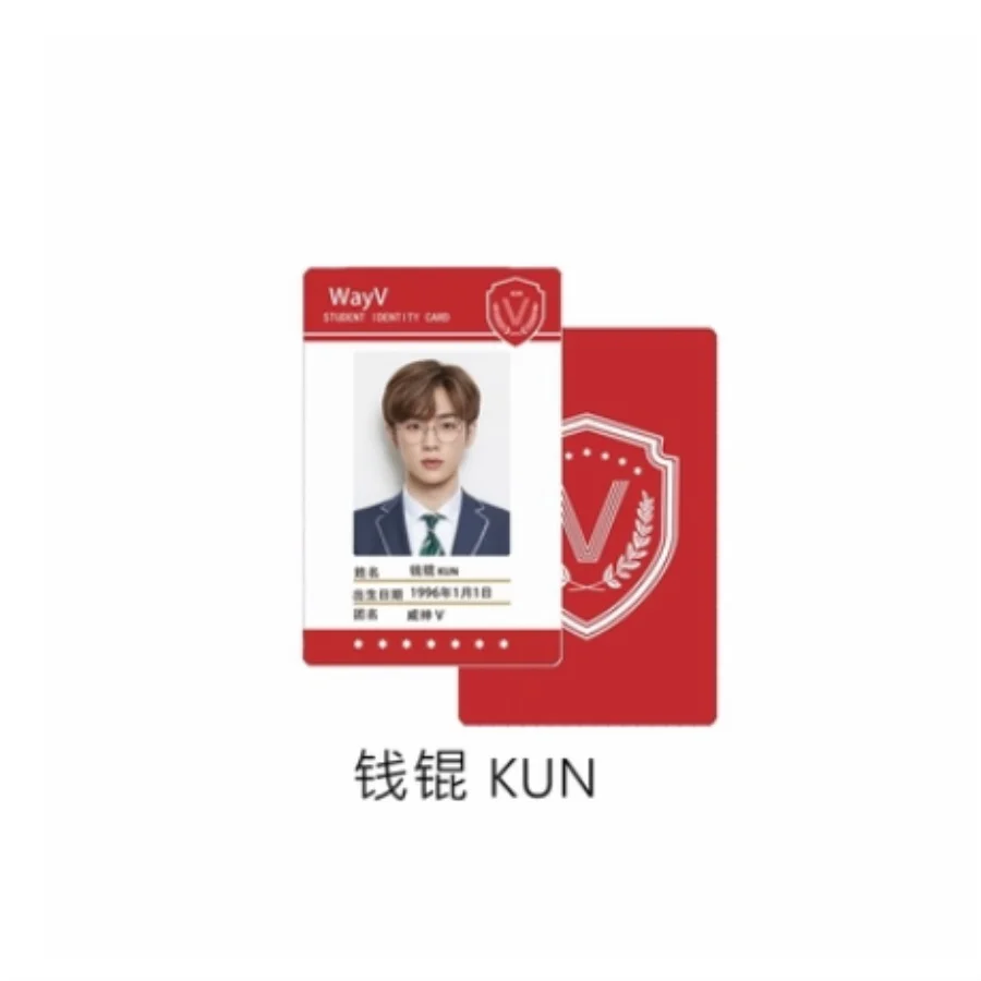 NCT WAYV автограф Фотокарта Winwin Kun ПВХ фото карта Hendery Ten HD Коллекционная карта вентилятор подарок