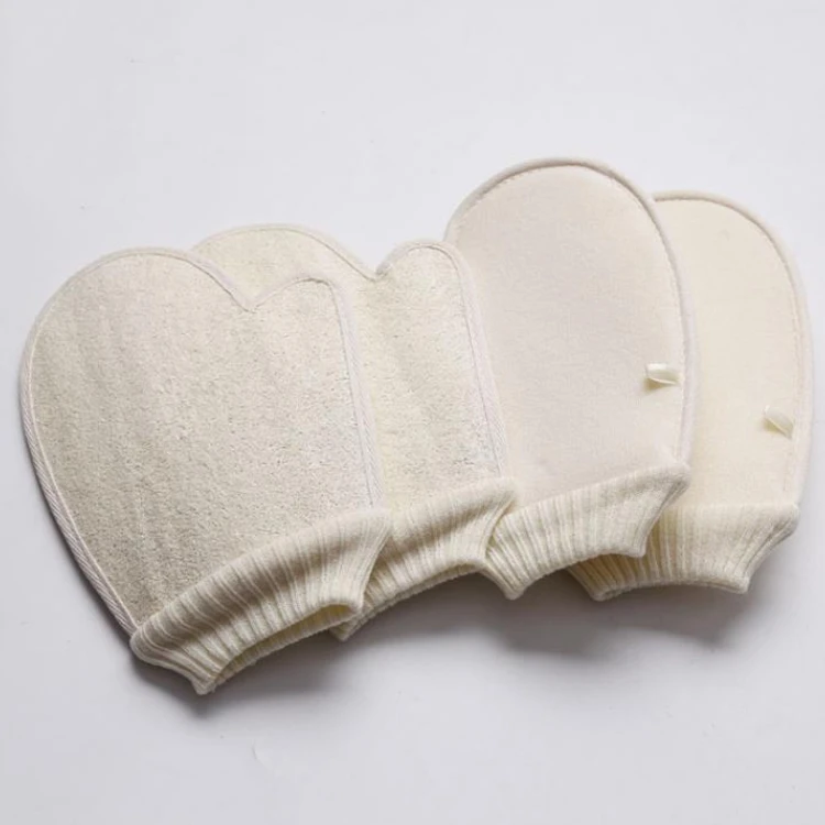

Губчатые перчатки для ванны Loofah, отшелушивающие перчатки, волшебные перчатки для пилинга, отшелушивающие перчатки для удаления загара для спа-процедур