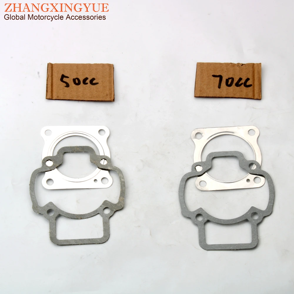 Set Guarnizioni Cilindro 50Cc 70Cc Per Motore Scooter Derbi Atlantis Boulevard Sonar Variant Sport 50 2 Tempi