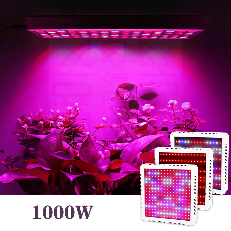 1000W Phytolamp For Indoor Plants 240 Leds Grow Light Full Spectrum Indoor Cultivation IR Phyto Lamp For Seedling and Blooming