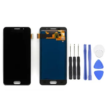 

1pcs Black Touch Screen + Full Glass Lcd Screen For SAMSUNG GALAXY A3 2016 A310 A310F A310H A310M