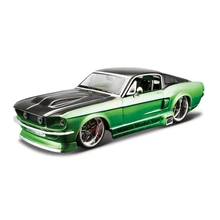 

Maisto 1:24 1967 Ford Mustang GT Assemble Model kits Assembly line die-cast precision model car Model collection gift