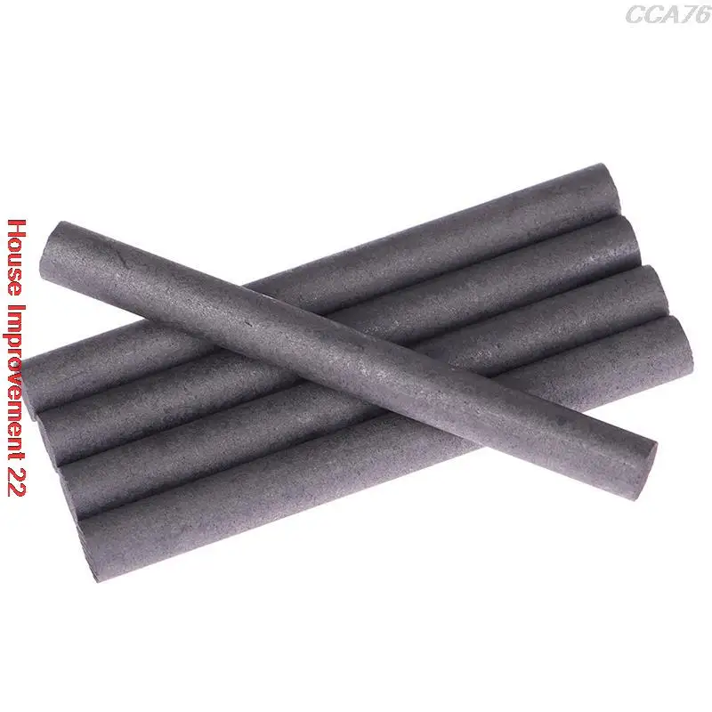 BEST SELLING5pcs 99.99 Graphite Rods Black Graphite Electrode Carbon