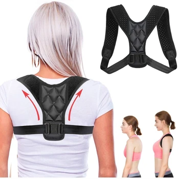 

VIP DropShipping Brace Support Belt Adjustable Back Posture Corrector Clavicle Spine Back Shoulder Lumbar Corrector De Postura