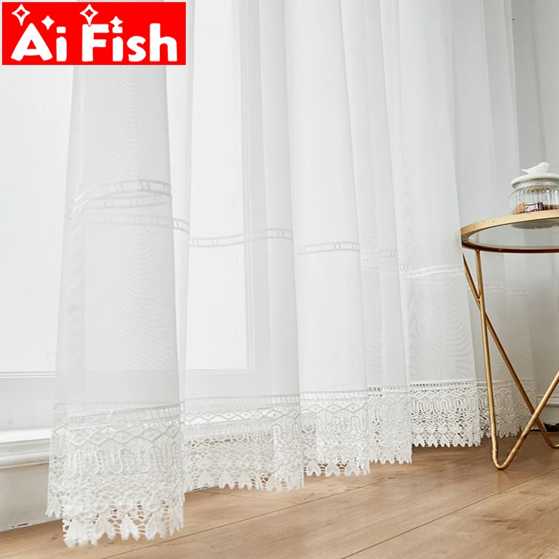Белые роскошные полые вышитые высокого качества Тюль Ткань портьеры, гардины шторы для гостиной окна спальни Тюль Кортина
