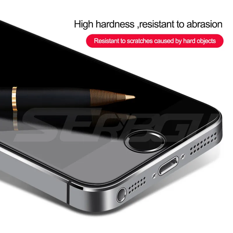 9H Анти-взрыв защитное стекло на для iPhone 5S, SE 5C 5 закаленное защитное стекло для экрана для Apple iPhone 5S SE 4S Пленка чехол