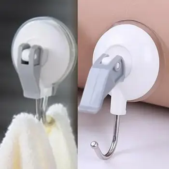 

2020 New Strong Suction Wall Sucker Hook Bathroom Kitchen Heavy Duty Payload Vacuum Suction Cup Hooks Towel Adhesive Wall Hooks