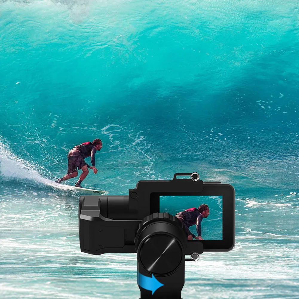 WG2X легко установить Splashproof адаптер Экшн-камера Gimbal аксессуары для стабилизаторов держатель 3 оси путешествия носимых для Gopro Hero
