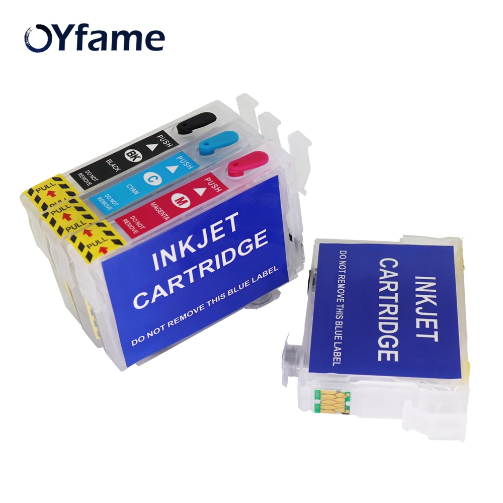 OYfame T2971 T2962 T2963 T2964 многоразовый картридж с чернилами для Epson XP231 XP431 XP241 XP 431 231 С