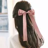 LOVINGSHA Women Hair Bow Ties Hair Clips Satin Butterfly Bow Hairpin Girl Hair Accessories for Ladies Bowknot Hairpins FC132 ► Photo 2/6