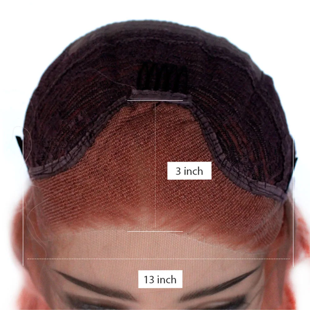 V'NICE коричневый парик на кружеве для черных женщин Оранжевый Серый жаростойкий натуральный Glueless синтетические парики длинные синие волокна волос