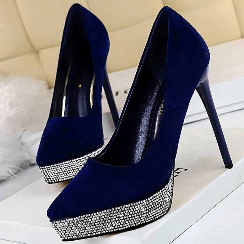 talons 12 cm avec plateforme