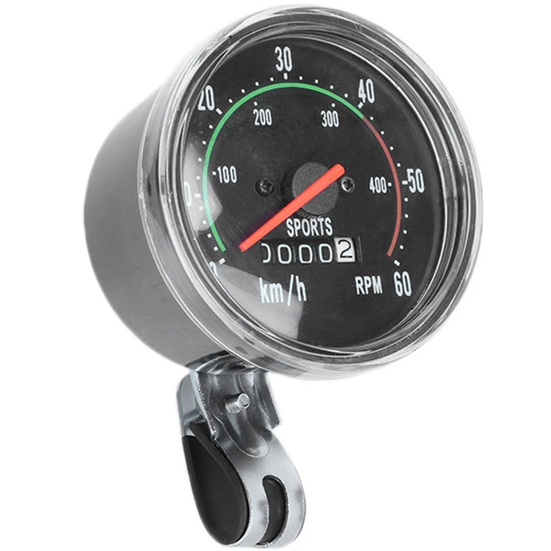 Promotion! Mechanical Odometer Speedometer Resettable RPM For Bicycle