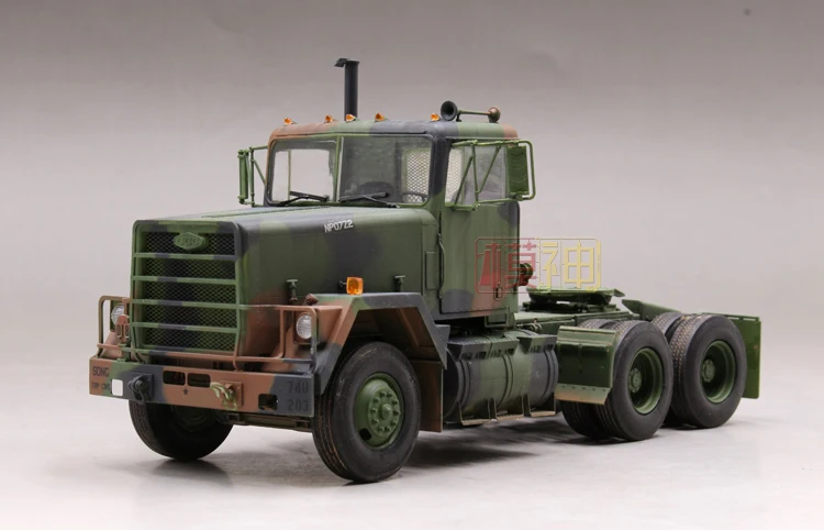 Военная сборка 1/35 модель M915 трактор M872 прицеп 40 футов контейнерные модели