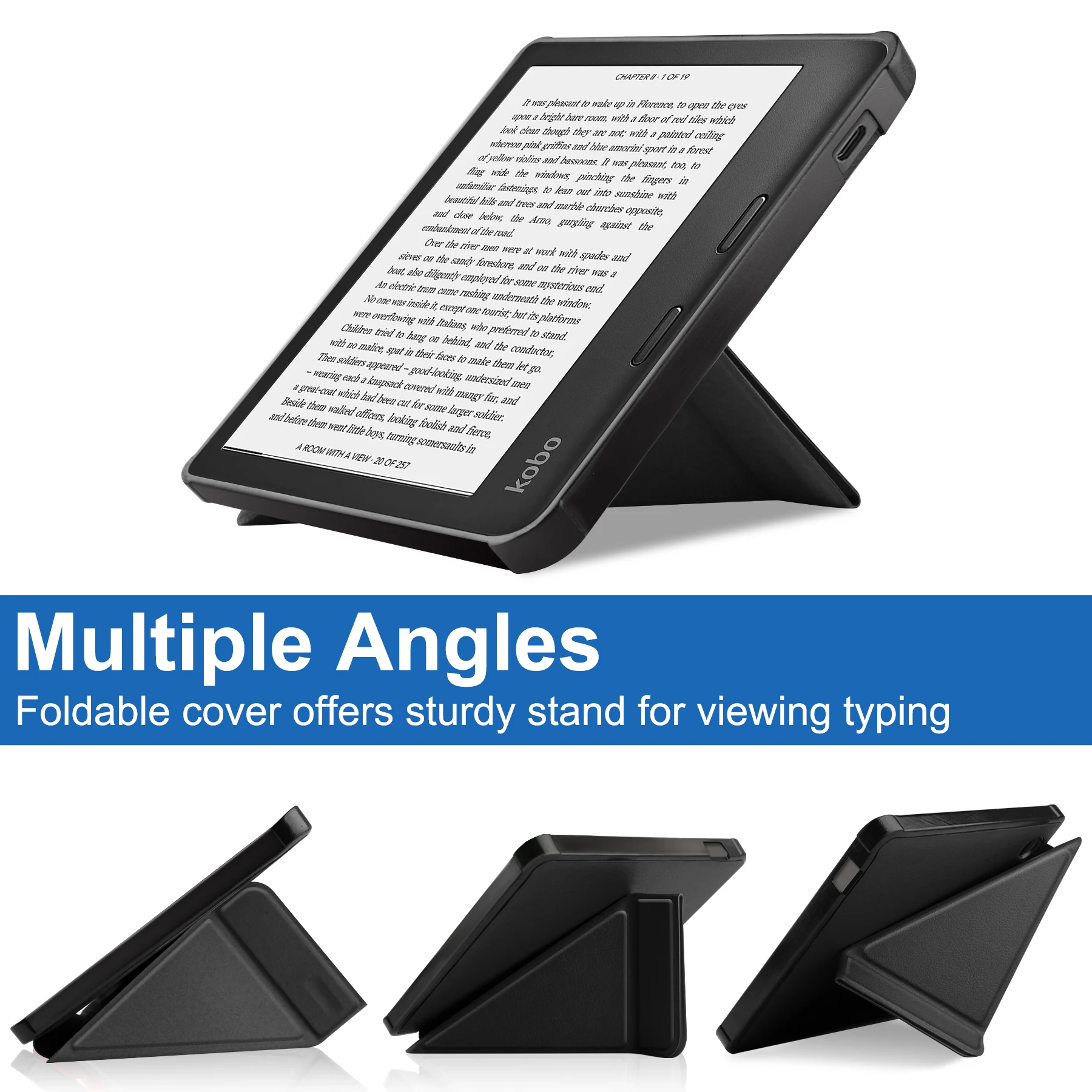 Hard Back Shell Protective Cover Case For All-New Kobo Libra 2 eReader