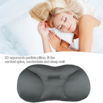 

3D Multifunction Lunch Break Office Foam Particles Waist Pad Sleeping Pillow Office Outing Travel Pillows Home Supplies