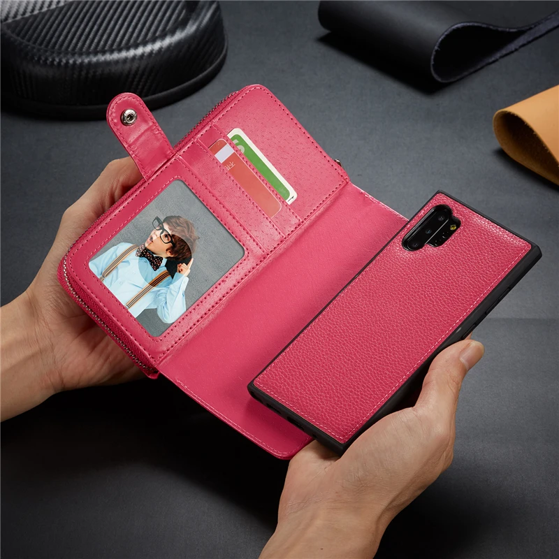 note10 荔枝纹拉链皮套 (27)