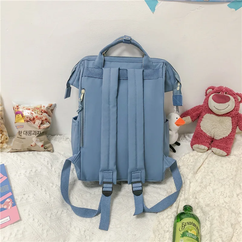 Girl New Cute Waterproof Travel Female Rucksack  Nylon Mommy Bag Ladies Kawaii Backpack Fashion Women Laptop Trendy College Bags