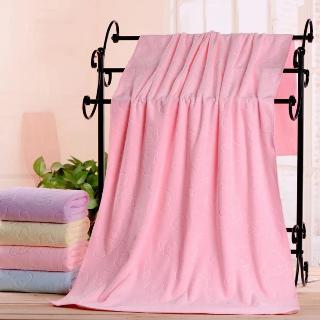 Большие банные полотенца сверхтонкое волокно банное полотенце из мягкого хлопка 27,6x55 дюймов^ 25