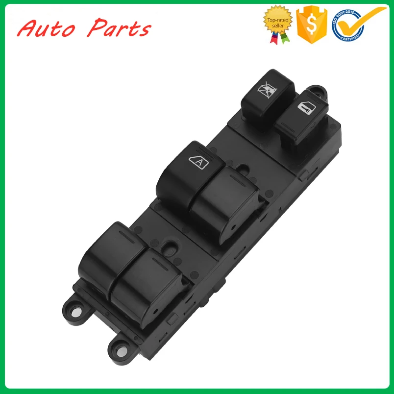 

Front Left Master Power Window Door Switch 25401-ZW80A Fit for Nissan Versa 2009 2010 2011 2012 ABS Window Control Switch