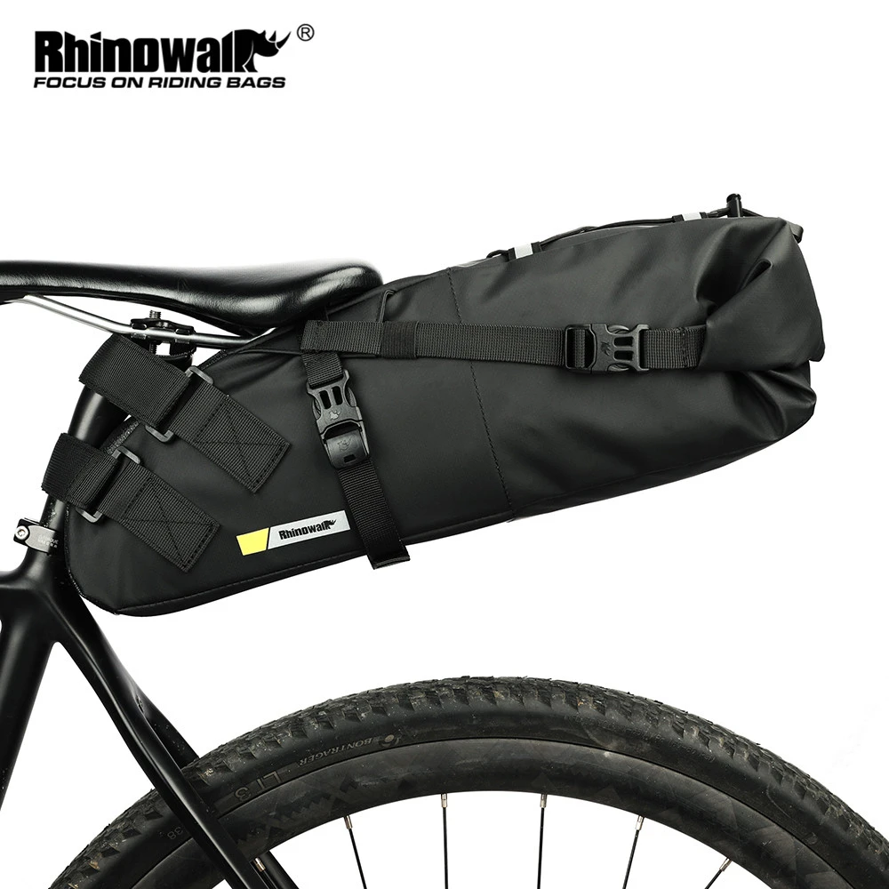 Rhinowalk Bike Saddle Bag Waterproof 10l 13l Bicycle Reflective Big