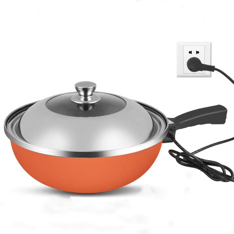 5L Electric Frying Pan Non Stick Pot Integrated Household Multi