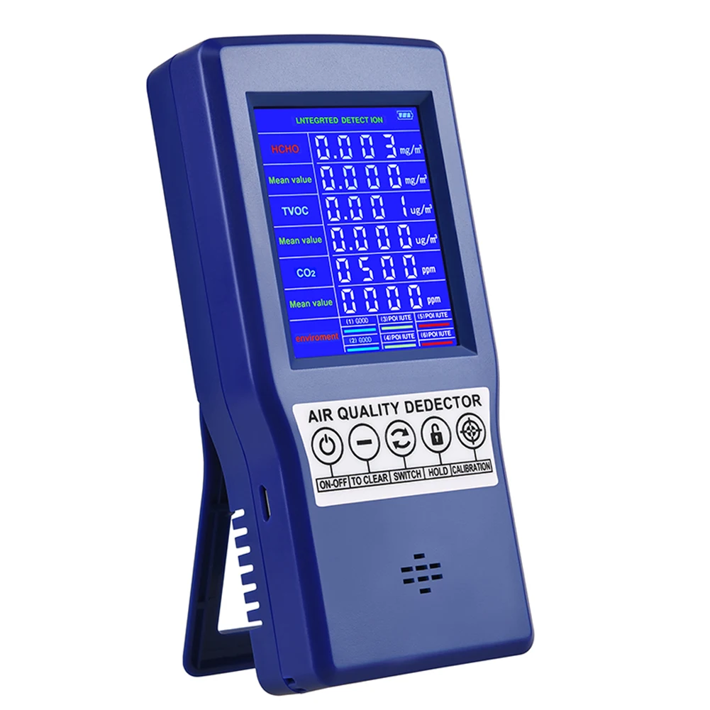 Co2 Meter Multifunctional Co2 Ppm Sensor Measuring Device Mini Carbon