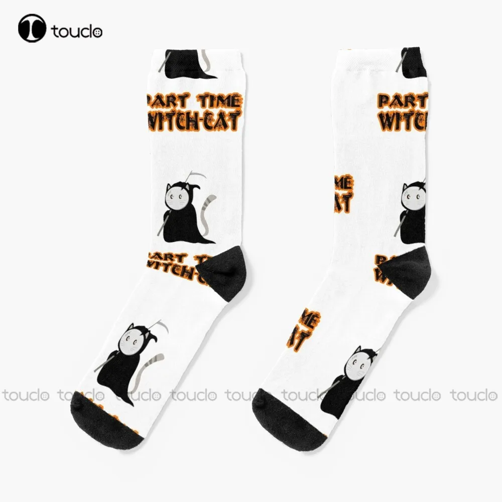 

Catoween Socks Winter Socks Personalized Custom Unisex Adult Teen Youth Socks 360° Digital Print Fashion New Women Men Gift