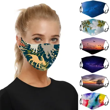 

Dust-proof And Smog-washable maskers For Adults In Europe And America maskas Cycling Camping Equipment Travel Mascarillas