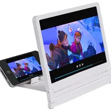 Усилитель экрана мобильного телефона складной усилитель 3D увеличение видео стекло увеличитель для экрана телефона Подставка для смартфона держатель