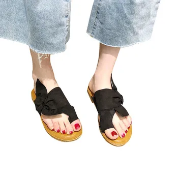 

Summer Slippers Women Shoes Butterfly-knot Breathable Flip Flops Slipper Non-slip Slip-On Slipper Shoes Zapatos De Mujer